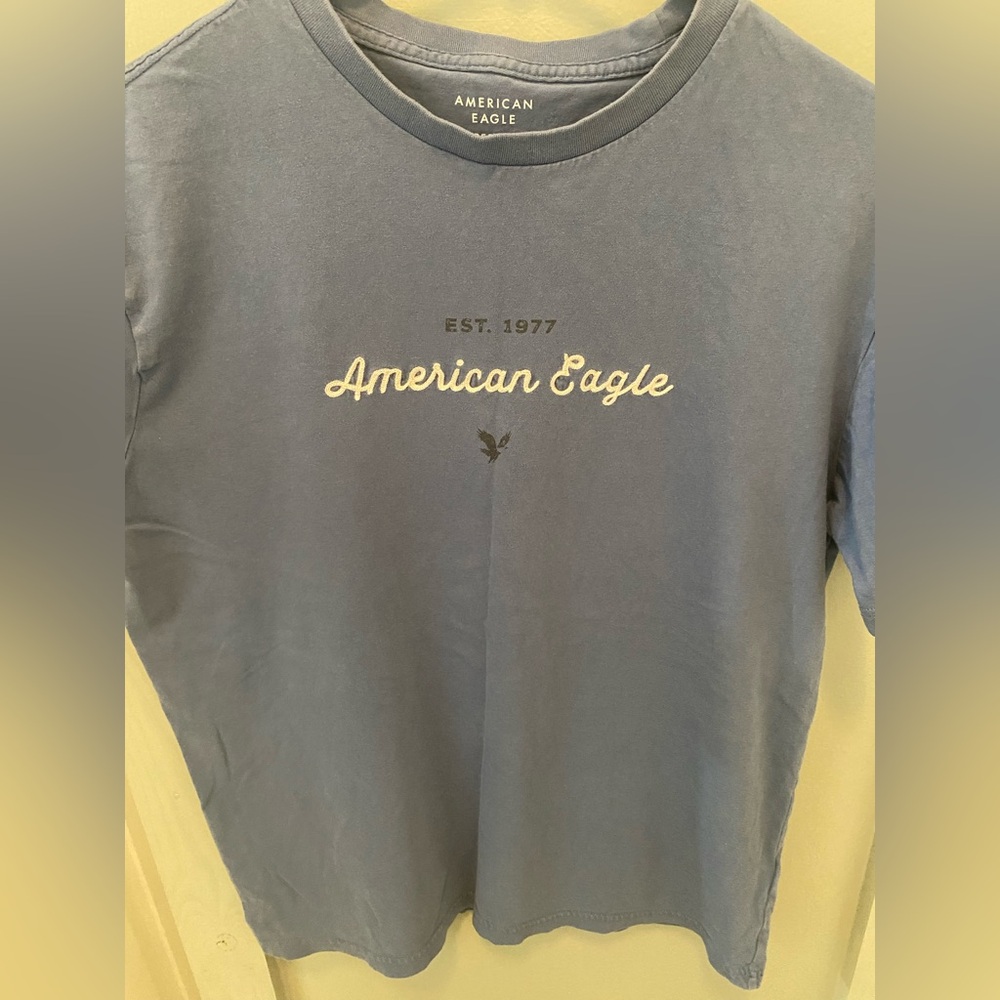 American Eagle Outfitters Blue Short Sleeve Tee